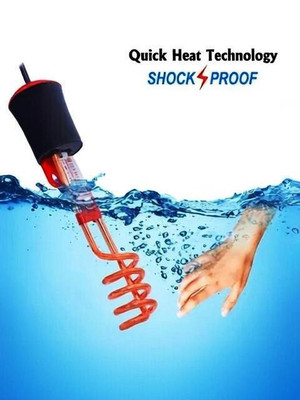 RedShell Shock-Proof & Water-Proof High End copper 2000 W Shock Proof Immersion Heater Rod(Water)