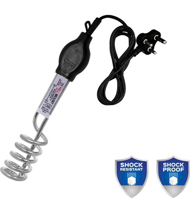 HILL MOUNT Premium Quality Ultra-Durable Heater 2000 W Shock Proof Immersion Heater Rod(Water)