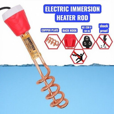MMTELECOM Copper Tube 05 2000 W Shock Proof Immersion Heater Rod(Water)