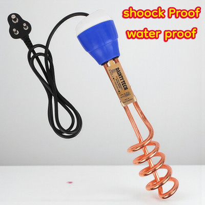 Dainty TECH electric water heater copper rod DTCL04 2000 W Shock Proof Immersion Heater Rod(Water)