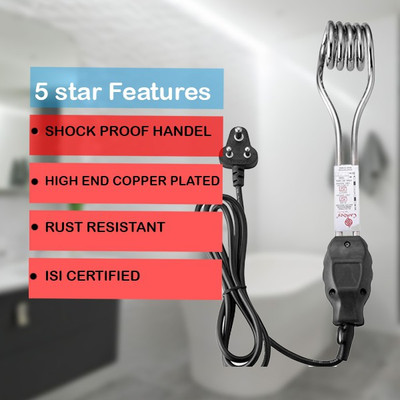 LONGWINGS BR-6 1500 W Shock Proof Immersion Heater Rod(WATER)