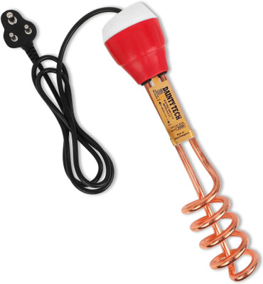 MMTELECOM Pani rod and Water Proof and water heater for home electric water heater Red 2000 W Shock Proof Immersion Heater Rod(Water)