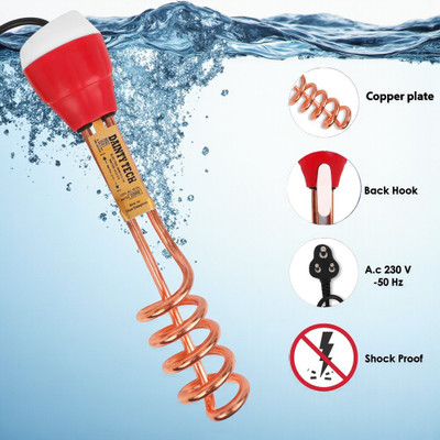 Dainty TECH Shock-Proof & Water-Proof Copper DT01 2000 W Shock Proof Immersion Heater Rod(Water)