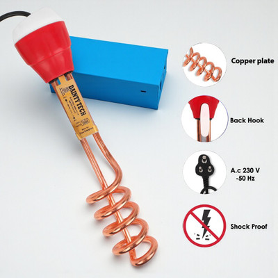 Dainty TECH Shock-Proof & Water-Proof Copper DT14 2000 W Shock Proof Immersion Heater Rod(Water)