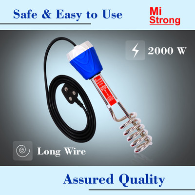MI STRONG Shock proof & Water proof RBB 2000 W Shock Proof Immersion Heater Rod(Water)