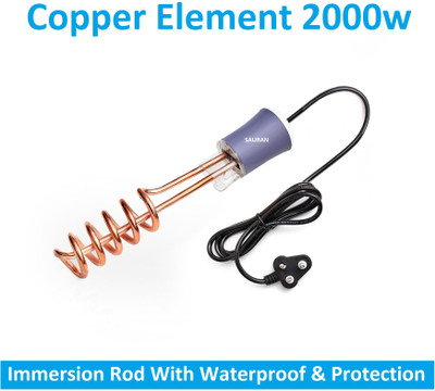 Sauran Immersion Water Rod Heater Heavy Copper Element (WHR25) 2000 W Immersion Heater Rod(Water Rod)