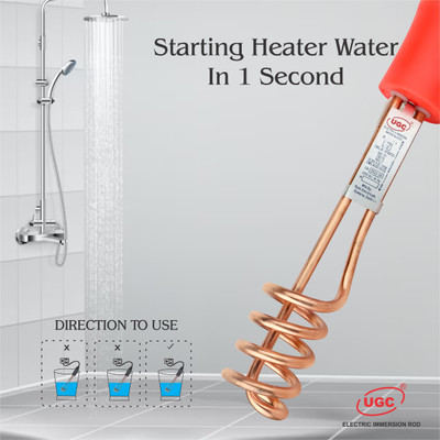 UGC Water Heater Rod 2000W Immersion Rod Waterproof Shockproof Heater For Home Use 220 W Shock Proof Immersion Heater Rod(Water)