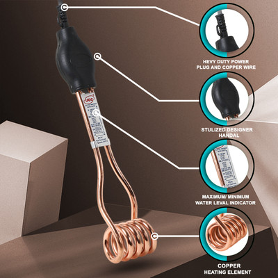 UGC High Quality 2000 W Shock Proof Immersion Heater Rod 2000 W Shock Proof Immersion Heater Rod(Water)