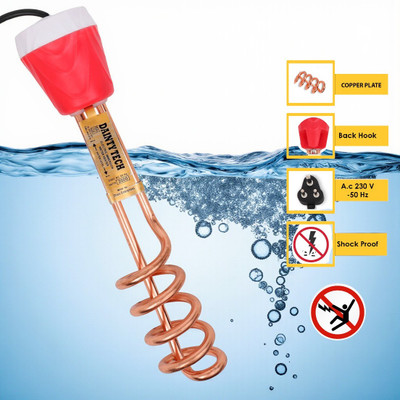 Dainty TECH Shock Proof 2000 W Immersion Ccpper Rod DT14 2000 W Shock Proof Immersion Heater Rod(Water)