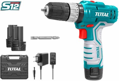 TOTAL 12V Brushless Motor Lithium-ion Impact Drill Wrench TIDLI1232 TIDLI1232 Cordless Drill(10 mm Chuck Size)