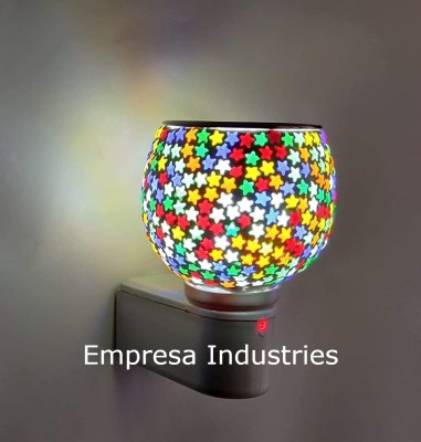 empresa Electric Kapoor Dani Stand Fragrance Oil Diffuser Burner Night Lamp in-Built Switch Heating On/Off Button for Office Home Ceramic Incense Holder (Multicolor) Ceramic Incense Holder(Multicolor)