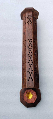 RAGIBDECOR Wooden Sheesham Dhoopbatti Holder/Stick, Dhoop Agarbatti, Incense Stick Holder Wooden Incense Holder(Brown)