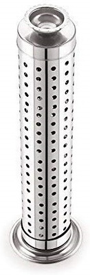 LCUK Stainless Steel Dhoop Batti Stand|Agarbatti Incense-Dhoop Batti Holder Pack of-1 Stainless Steel Incense Holder(Silver)