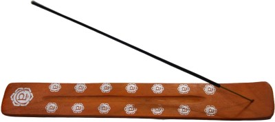 PRIME HOMES Handicraft Wooden Open Rectangular Incense Stick/Agarbatti Holder Stand Wooden Incense Holder(Brown, Pack of 1)