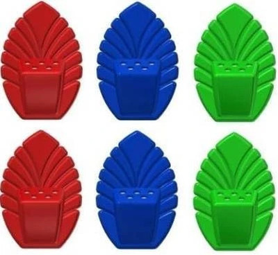 Dcon Incense Stick Holder for Home Agarbatti Holder for Wall Mounted Stand (Set of 6) Plastic Incense Holder Set(Multicolor)