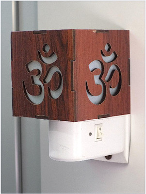 SMGI Electric Kapoor Dani|Aroma Oil Burner, Diffuser & Fragrance Lamp Wooden, Plastic, Steel Incense Holder Set(Brown, Pack of 1)