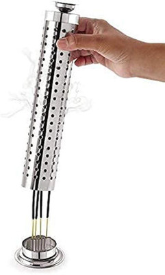 neza Stainless Steel Incense Holder(Silver)