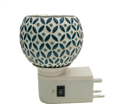 HEDREN Kapoor Dani Night Lamp Multi Functional Essential Oil Camphor Burner Night Lamp(5 cm, Multicolor)