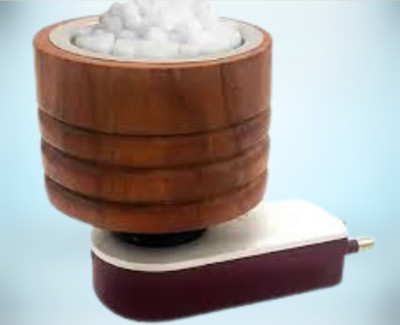 Raghuvir Wooden Electric Incense Burner Kapoor Dani Aroma Diffuser Camphor Burner Wooden Incense Holder(Brown, Pack of 1)