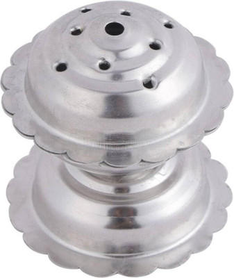 Skab Agarbatti /Dhupkathi Stand Burner /Incense Holder for Sticks Home Office Temple Stainless Steel Incense Holder(Silver)