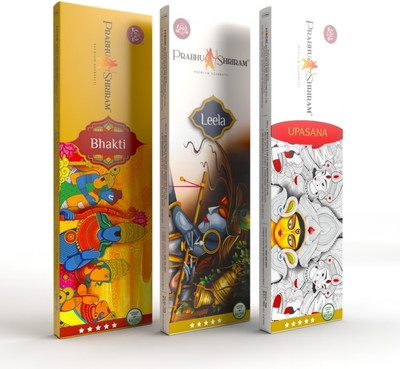 JPSR Shraddha Shakti Series 16 Inch Incense Sticks Agarbatti| Pack of-3|30 Sticks Nature Inspired Fragrance(10 Units, Set of 3)