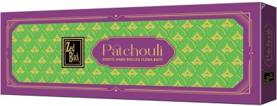 Zed Black Patchouli Hand-Rolled Flora Batti Incense Batti Approx57 Agarbatti Sticks -381GM Patchouli(2, Set of 2)