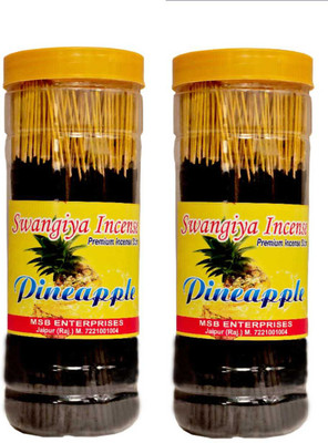 Swangiya Pineapple agarbatti 2 box per box 800g pineapple(1 Units, Set of 1)