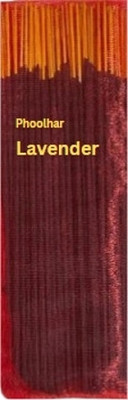 Rajtilak Agarabatti Phoolhar Lavender agarbatti for pooja 1 pack of 100 sticks Lavender(100 Units, Set of 1)