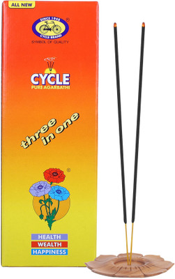 Cycle Three in One Agarbatti(250 Units, Set of 1)