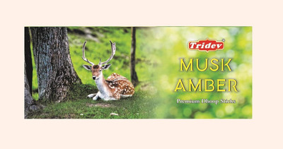 TRIDEV MUSK AMBER PACK OF 6 FLORAL(6 Units, Set of 6)