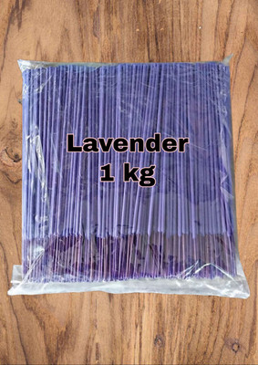 TOYSM Hand made 1 kg Multi Lavender pack agarbatti dhup stick with fragrance of lavender(1 g, Set of 1)