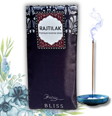 Rajtilak Agarbatti Bliss Floral Rose incense stick for Puja agarbatti (1 Pack of 200 sticks) rose(200 Units, Set of 1)