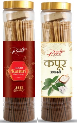 The Rupawat perfumery house natural incense sticks 100 g each jar pack of 2kasturi_kapoor kasturi_kapoor(200, Set of 2)