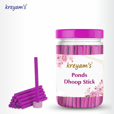 Kreyam's Dhoop Stick 100 Gm Agarbati Dhoop Sticks Dhoop Sticks For Pooja Ponds(35 Units, Set of 1)