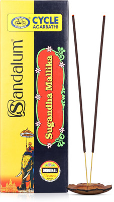 Cycle Pure Sandalum and Sugandha Mallika 2 in 1 Pack(190 g, Set of 1)