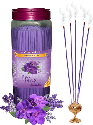 Shankh Lavender Agarbatti (Incense Stick) Pack of 500 gram Fragrance Lavender(500 g, Set of 1)
