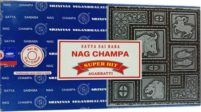 Quickcollection Satya Nag Champa Super Hit Incense Stick Aggarbatti Long Lasting Fragrance, + Free Incense Holder(30 g, Set of 2)