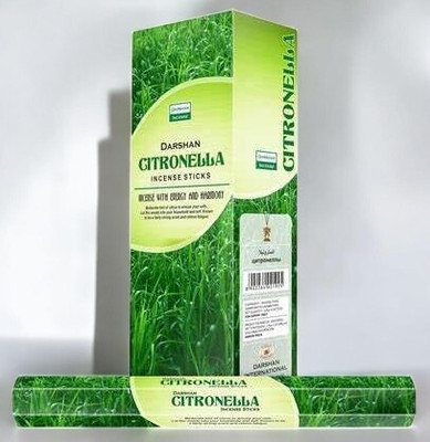 Darshan Protection Incense Stick Citronella(20 Units, Set of 6)
