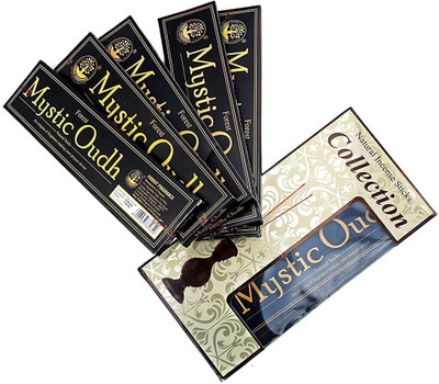 Forest Fragrance Chandan Incense Handrolled Sticks Black Bathi Pack of 12 Boxes Floral(12 Units, Set of 12)