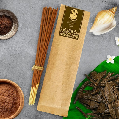 SATVANG Oudh Incense Incense Stick Aggarbatti Oudh(10 Units, Set of 1)