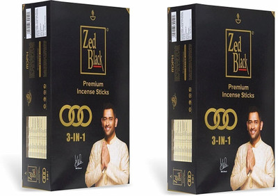 Zed Black Premium Religious Purpose 3 in 1(168 Units, Set of 2)