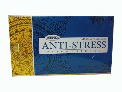 DEEPIKA Anti-Stress Agarbatti Masala Incnese Sticks, Long Lasting fragrance(90, Set of 6)