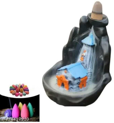 Mogra 1 KEDHARNATH STATUE WITH 60 CONE INCENSE NORMAL(1 Units, Set of 1)