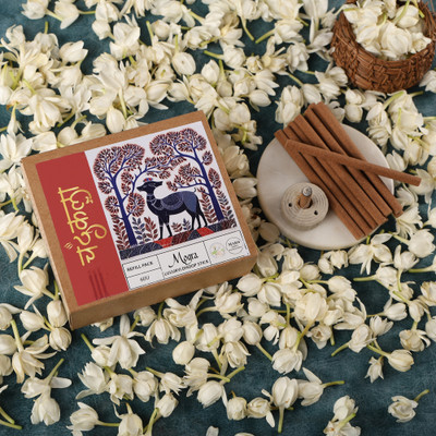 Chandrakala Mogra Luxury Dhoop Sticks - Dhoopbatti - Pack of 60 Units Mogra(60 Units, Set of 1)