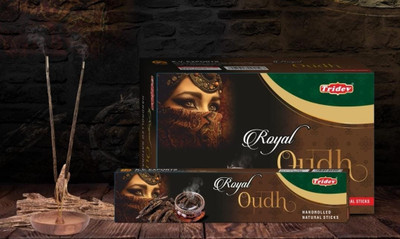 TRIDEV Royal Oudh incense Stick Oudh(10 Units, Set of 12)