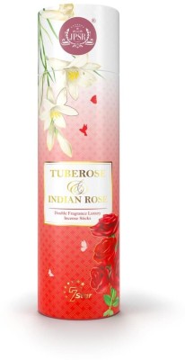 JPSR Prabhu Shriram Tuberose & IndianRose Luxury Double Fragrance Incense Sticks Tuberose & IndianRose(100, Set of 1)