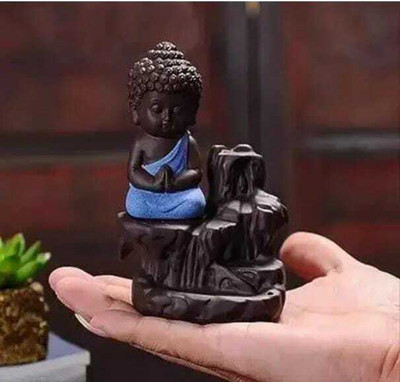 Mogra 1 BUDDHA STATUE WITH 101 CONE INCENSE NORMAL(1 Units, Set of 1)