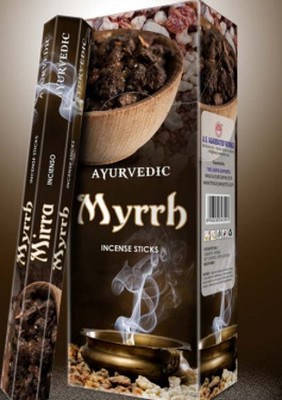 auvedic Shivansh Ayurvedic Myrrh Incense Stick Myrrh(20 Units, Set of 6)