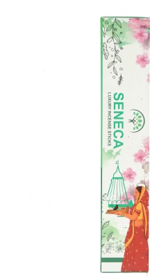 Seneca Incense Sticks - Agarbatti with 3 Fragrance for Health, Wealth & Happiness LAVENDER FRAGRANCE, SHAZZ ROSE, WHITE MUSK(30, Set of 6)