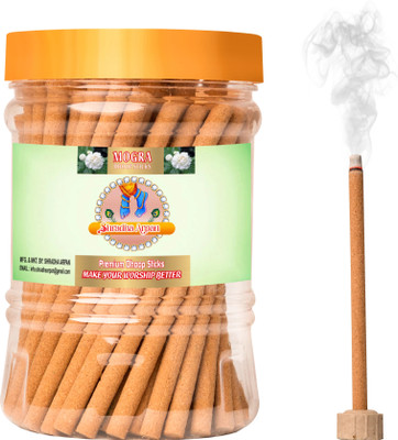 SHRADHA ARPAN Transform Your Space with Mogra Dry Dhoop Stick For Pooja & Mediation Mogra(100 Units, Set of 1)